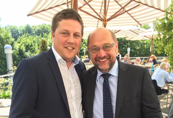 Sebastian Meisterjahn und Martin Schulz